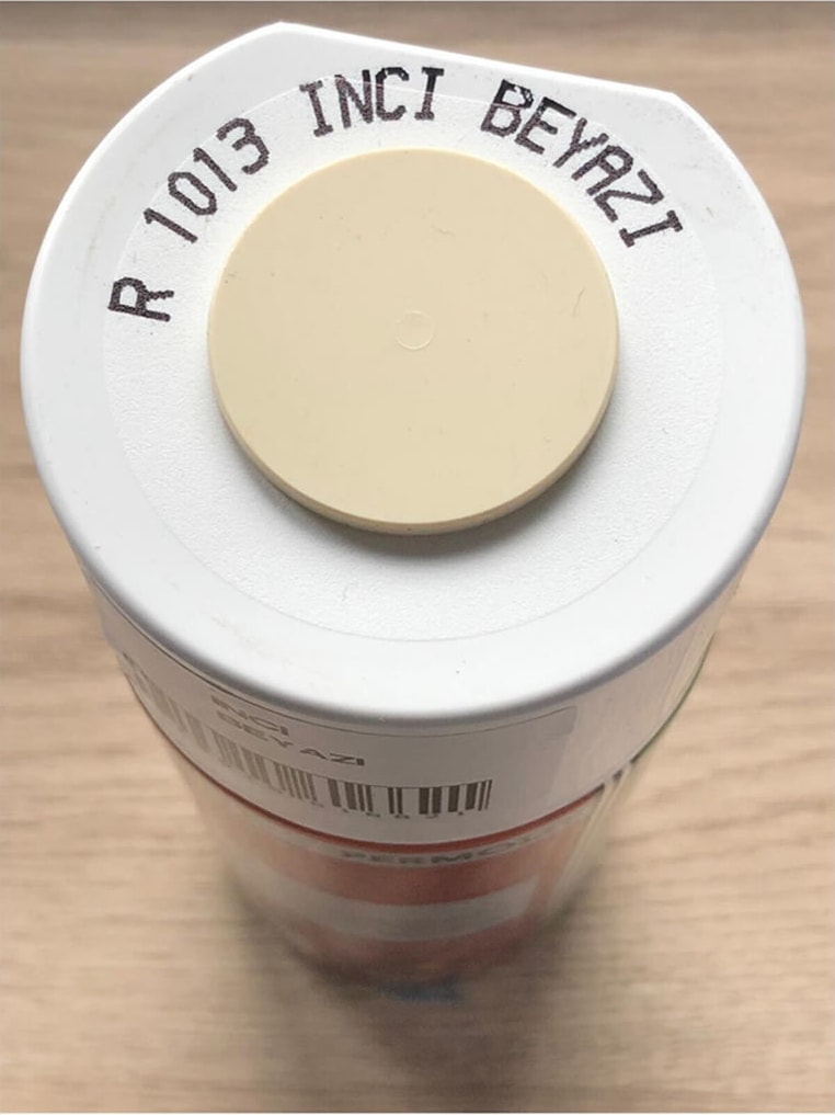 Sprey Boya Inci Beyazı (RAL-1013) 400 ml