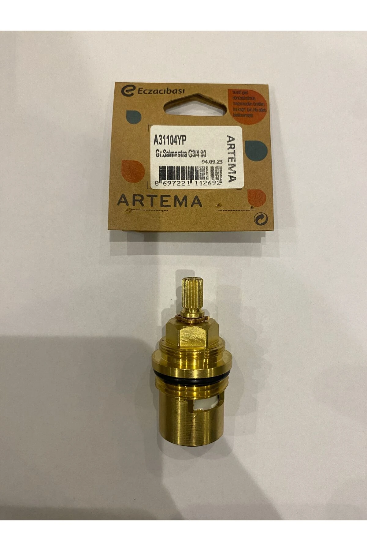 A31104YP Gr.Salmastra G3/4 90° Saga Kapalı