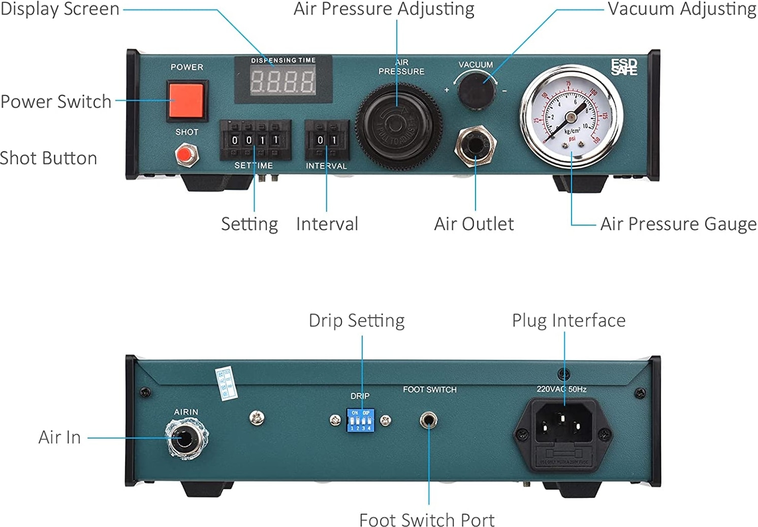 Damla Etiket Makinesi