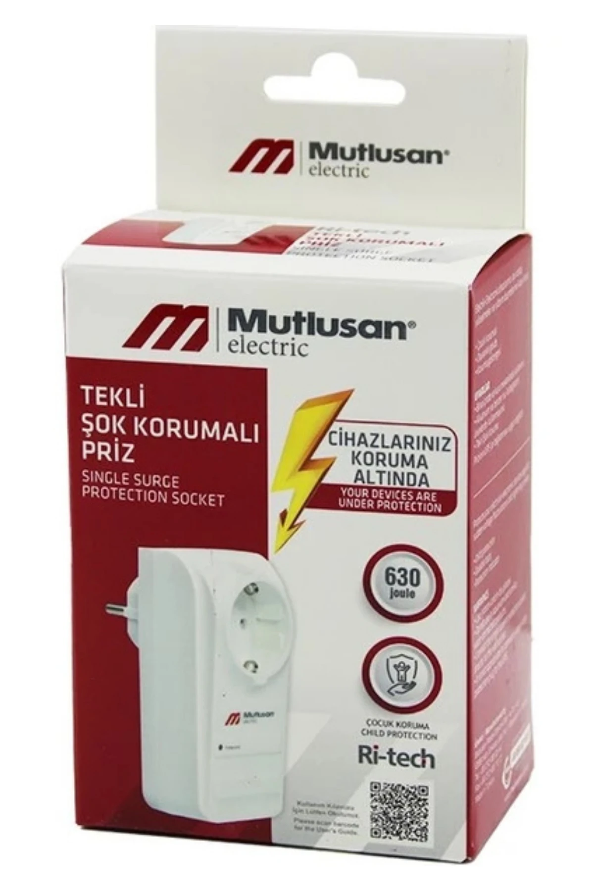 TEKLİ AKIM KORUMALI PRİZ