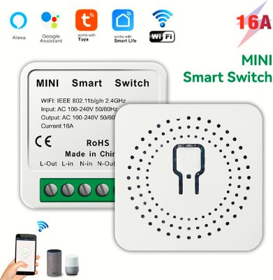 Wifi Destekli Akıllı Zamanlayıcı Işık Anahtarı