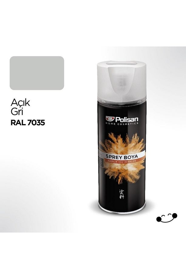 Açık Gri Sprey Boya 400 ml (2 Adet )