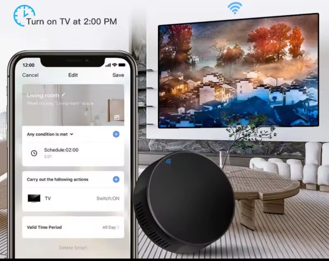 Tuya Destekli Klima Tv Fan Tvbox Destekli Uzaktan Kumanda