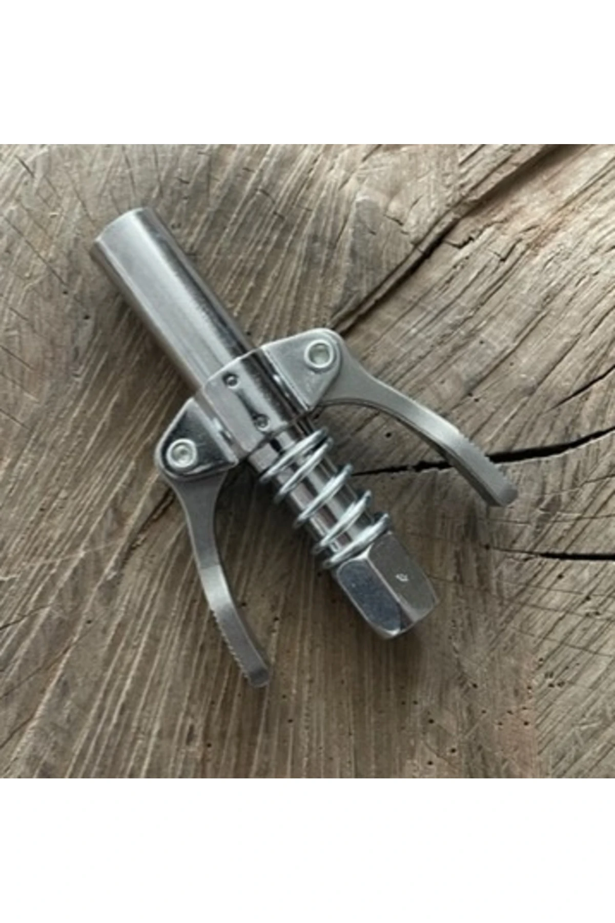 ÇİFT YAYLI GRES POMPA UCU MANDALLI GRES YAĞ BASMA BAŞLIĞI