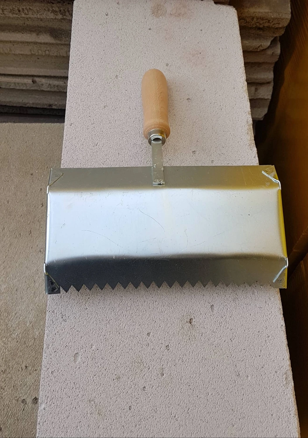 Gaz Beton Tutkal Malası Küreği