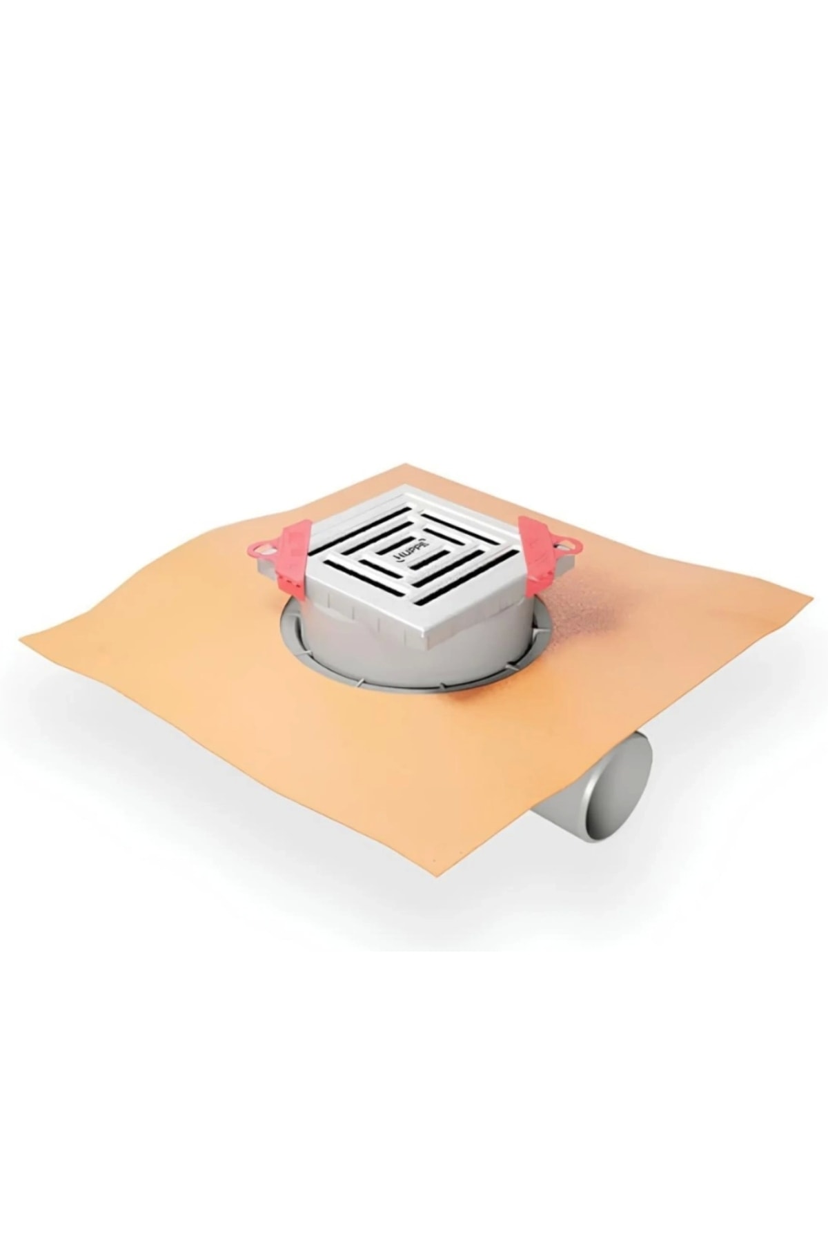 Master X Yalıtımlı Noktasal Su Gideri 10x10Mat Yandan