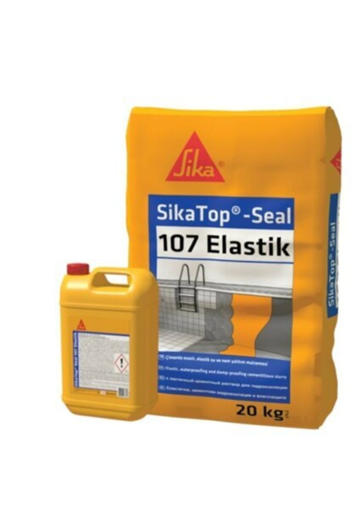 Top Seal 107 Elastik / Çimento Esaslı, Elastik 20 10=30kg
