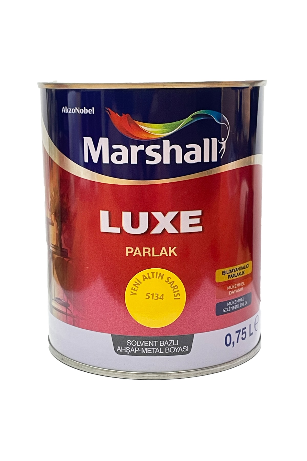 Luxe Parlak Solvent Bazlı Boya 0.75LT