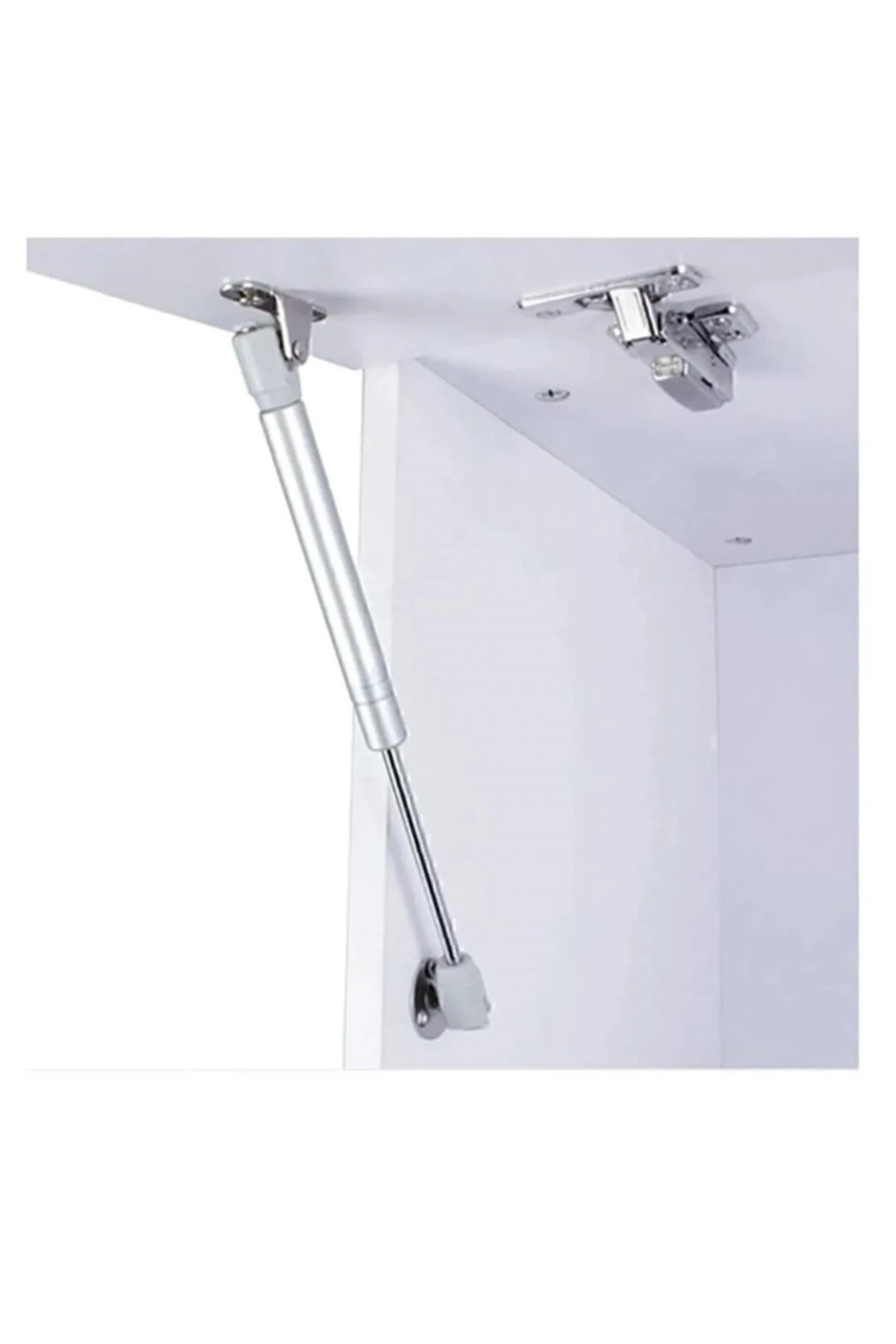 Gazlı Piston, Dolap Kapak Amortisörü Pistonu Kapağı Hidroliği 100N 25 Cm, YM 754