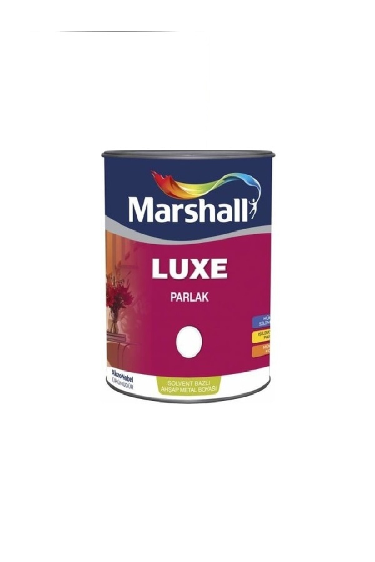 Luxe Parlak Sentetik Yağlı Boya (SİYAH)