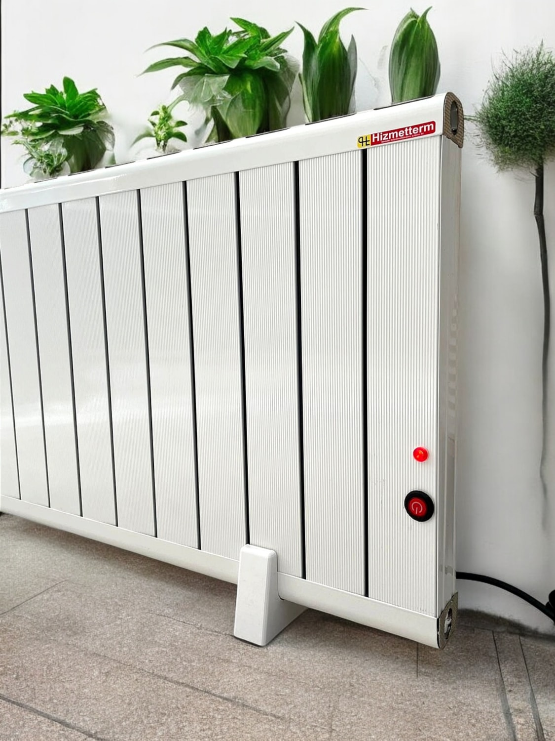 Elektrikli Radyatör 600+600 (1200WATT) Çift Rezistanslı Aluminyum Hizmetterm