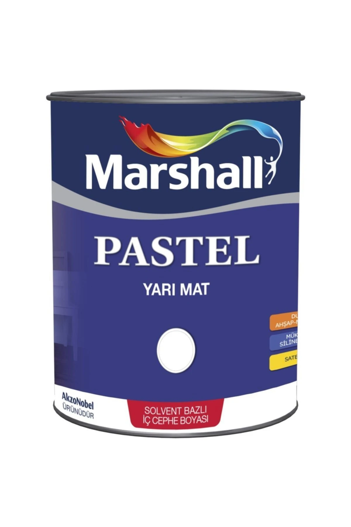 Pastel Yarı Mat Sentetik Boya 2.5 L Gülbeşeker