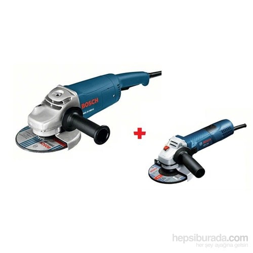 BOSCH GWS 21-180 +  GWS 7-115 Taşlama Seti
