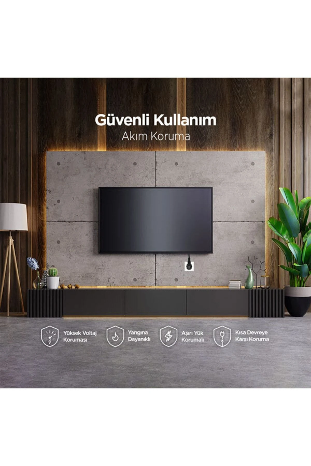 by ttec SP01 16A Akım Korumalı WiFi Akıllı Priz 3AP01