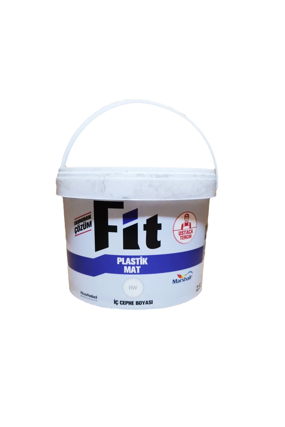 Fit Plastik Su Bazlı Iç Cephe Duvar Boyası Kokusuz Kolay Uygulanır Tütsü 3,5 kg