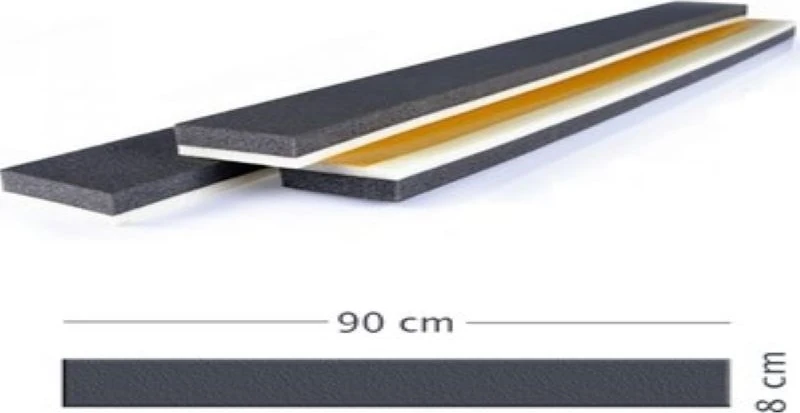 10 Adet Yapışkanlı Köpük Kapı Altı Isı Yalıtım Eşik Süngeri