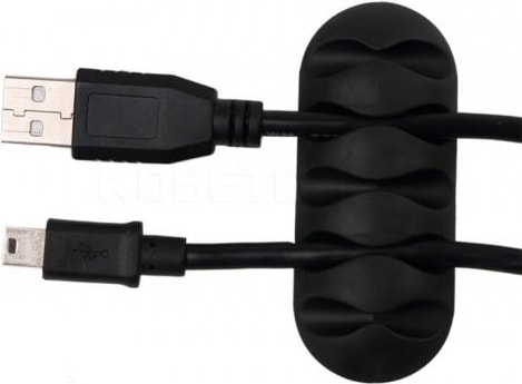 3 Adet 5 Kanallı Kablo Kanalı Tutucu Düzenleyici Sabitleyici