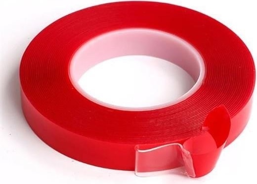 2 Metre Güçlü Yapışkanlı Çift Taraflı Slikon Pratik Şeffaf Bant