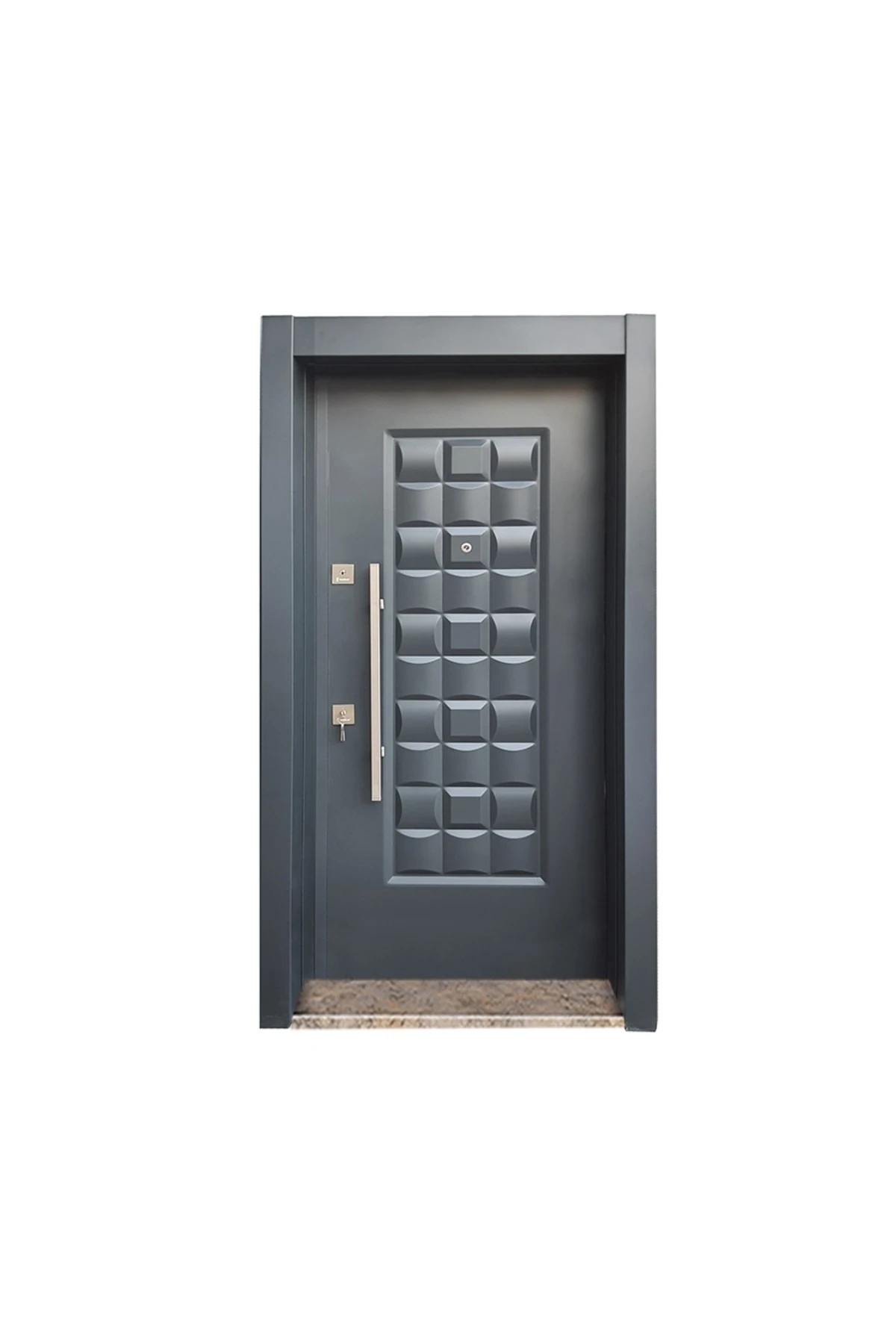 Dış Mekana Uygun Sac Daire Kapıları Çelik Kapılar Yağmur Ve Suya Dayanıklı