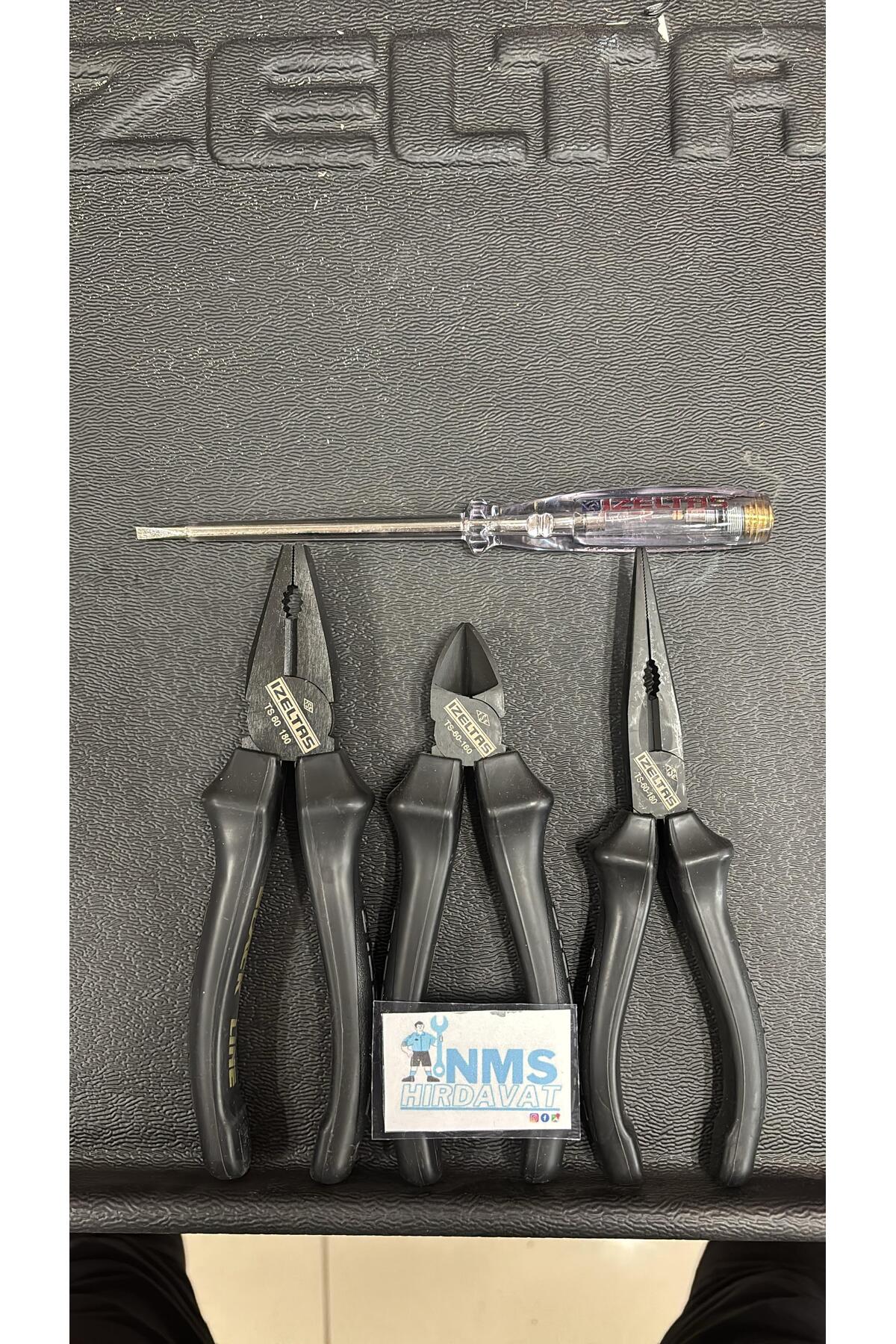 Black Line Usta Seti 180Pense 160YanKeski 180Kargaburun 190 K.Kalemi Seti 4 Parça NMS HRDVAT