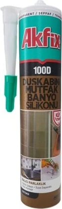 100D Duşakabin Silikonu Beyaz 310 ml