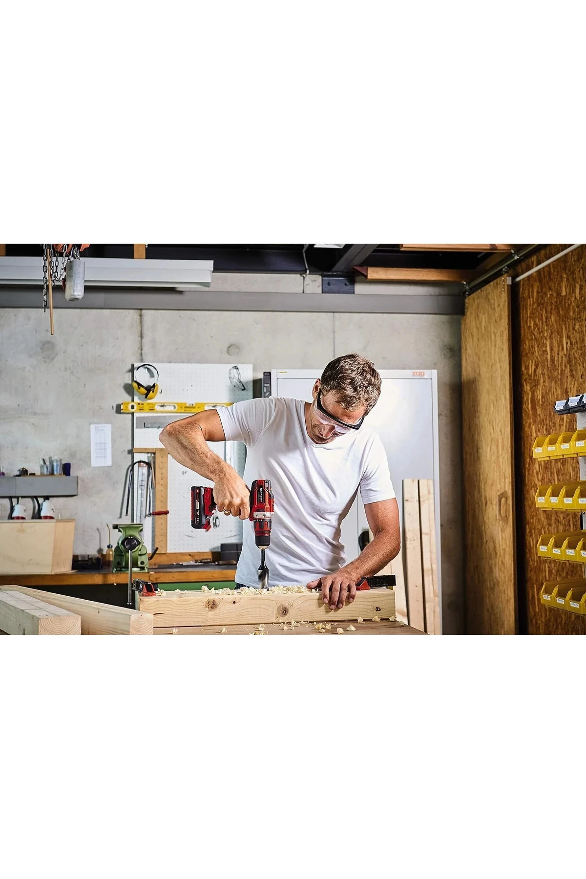 TE-CD 18/40 Li - Solo, Akülü Vidalama ve  18V 2,5 Ah PXC Starter Kit (Başlangıç Seti