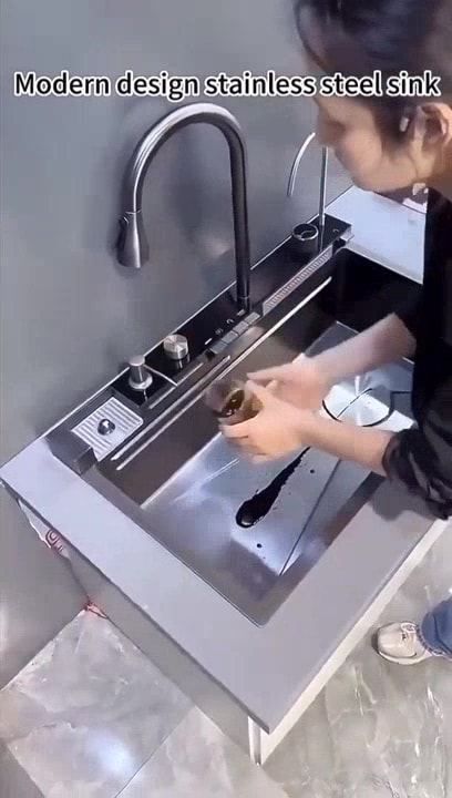 Hande Made Dijital 7 Fonksiyonlu Şelale Evye Seti