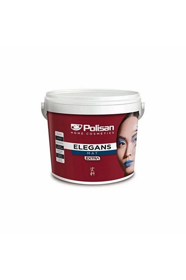 POLİSAN Elegans 12.5 Lt A Baz İç Cephe Silikonlu Antibakteriyel Boya
