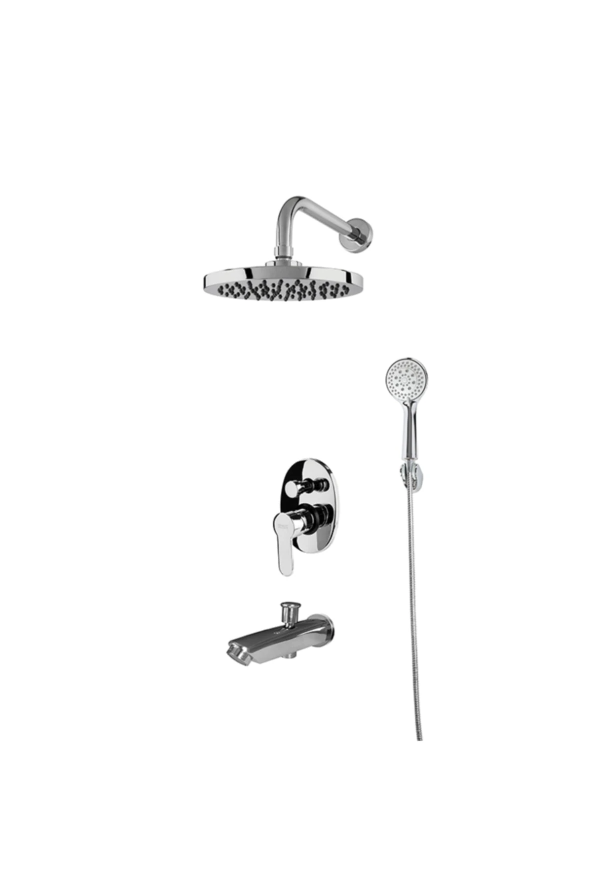 DOMİNO ANKASTRE BANYO BATARYA VALFLİ GAGALI SET