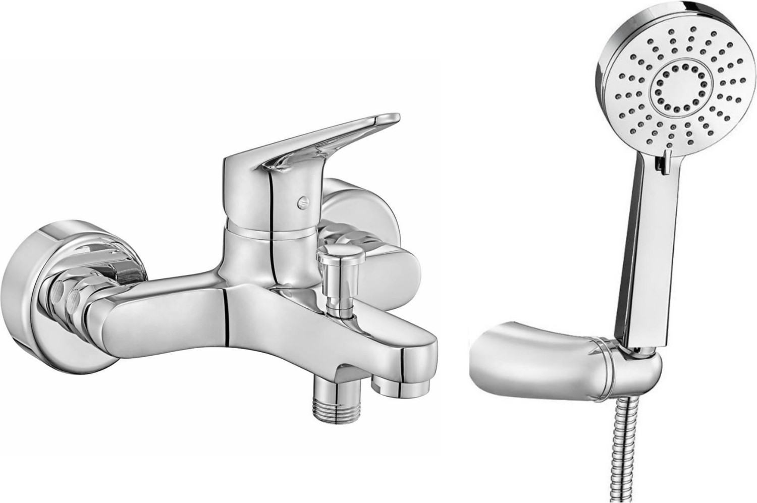 Spylos Banyo Bataryası + Fırat Mafsallı Duş Seti Banyo Üst Takımı