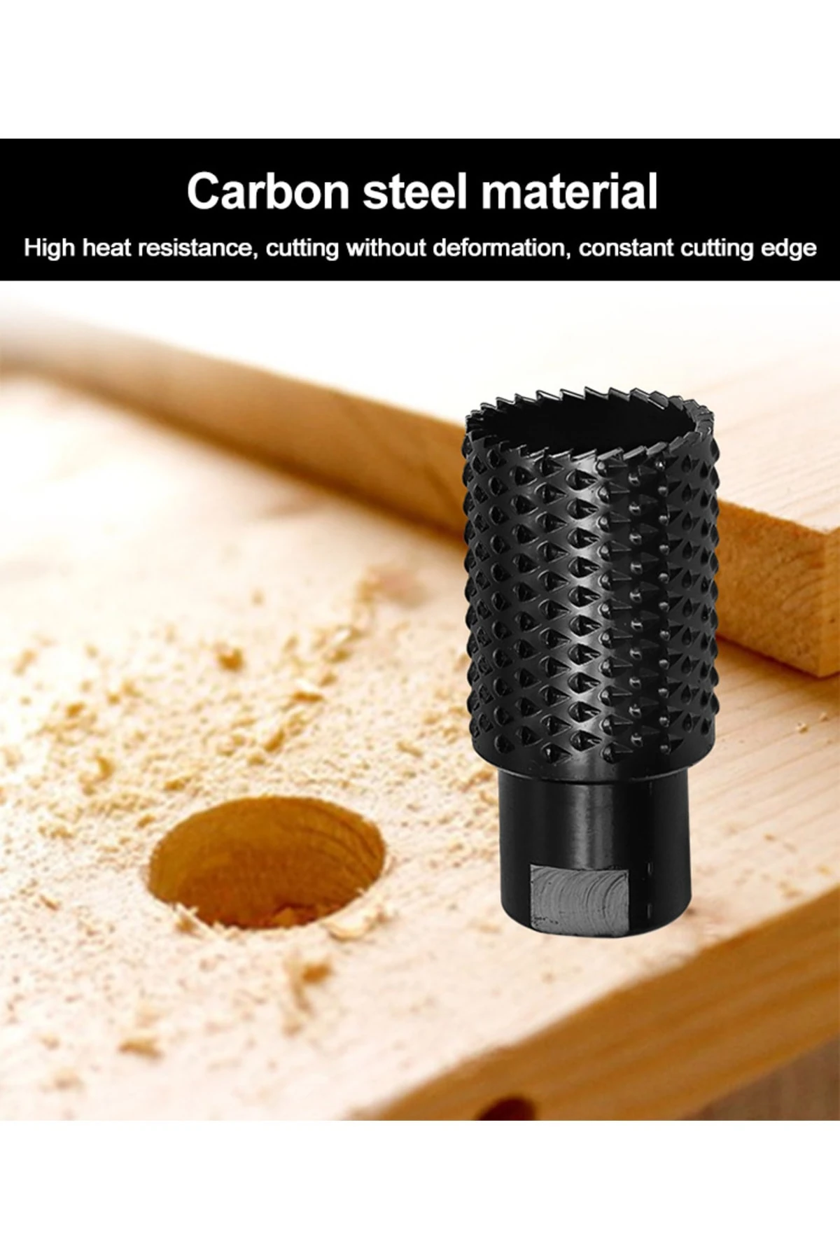 Avuç Taşlama Spiral Için Silindir Ahşap Oyma Raspalama Traşlama Silindir Öğütücü M14