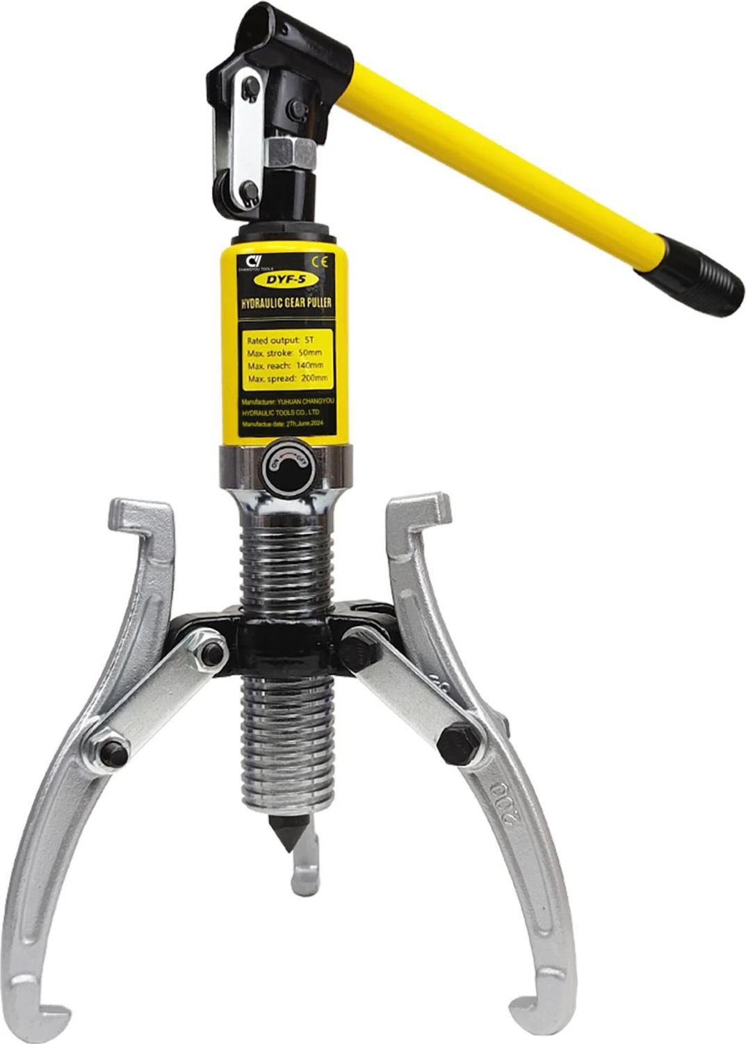 5 Ton 3 Ayaklı Hidrolik Çektirme – Profesyonel Sanayi Tipi