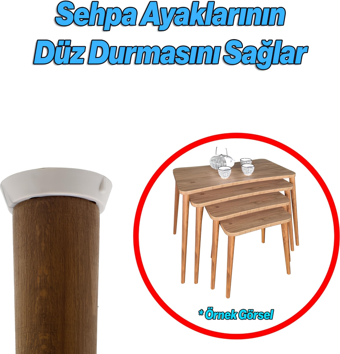 4 Adet Düz Beyaz Zigon Sehpa Ayağı Tabanı Mobilya Masa Açılı Orta Sehpa Ayak Bağlantı Aparatı