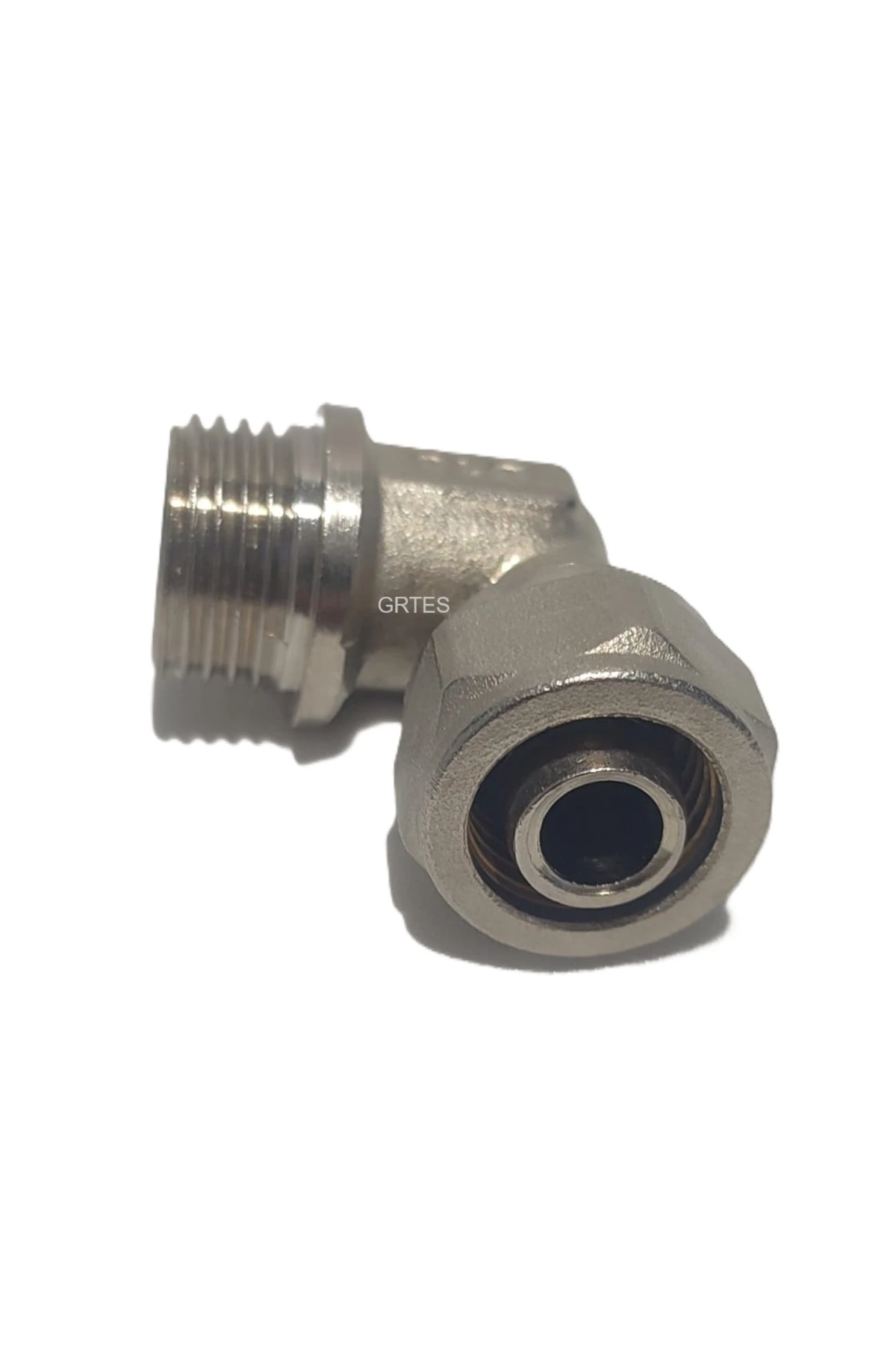 Ø16x1/2" Pex Dirsek Dış Dişli - Erkek (Mobil Sistem Bağlantı Parçası)