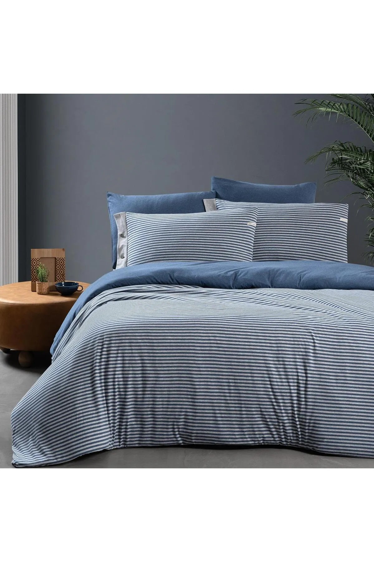 Mood Comfort Castile Tek Kişilik Nevresim Takımı Mavi