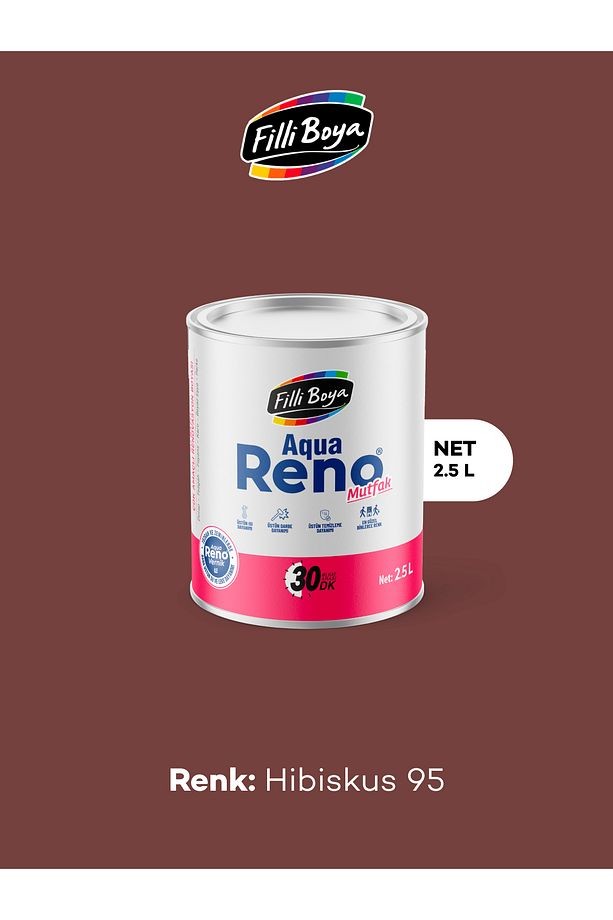 Aqua Reno Mutfak Yenileme Paketi Hibiskus 95