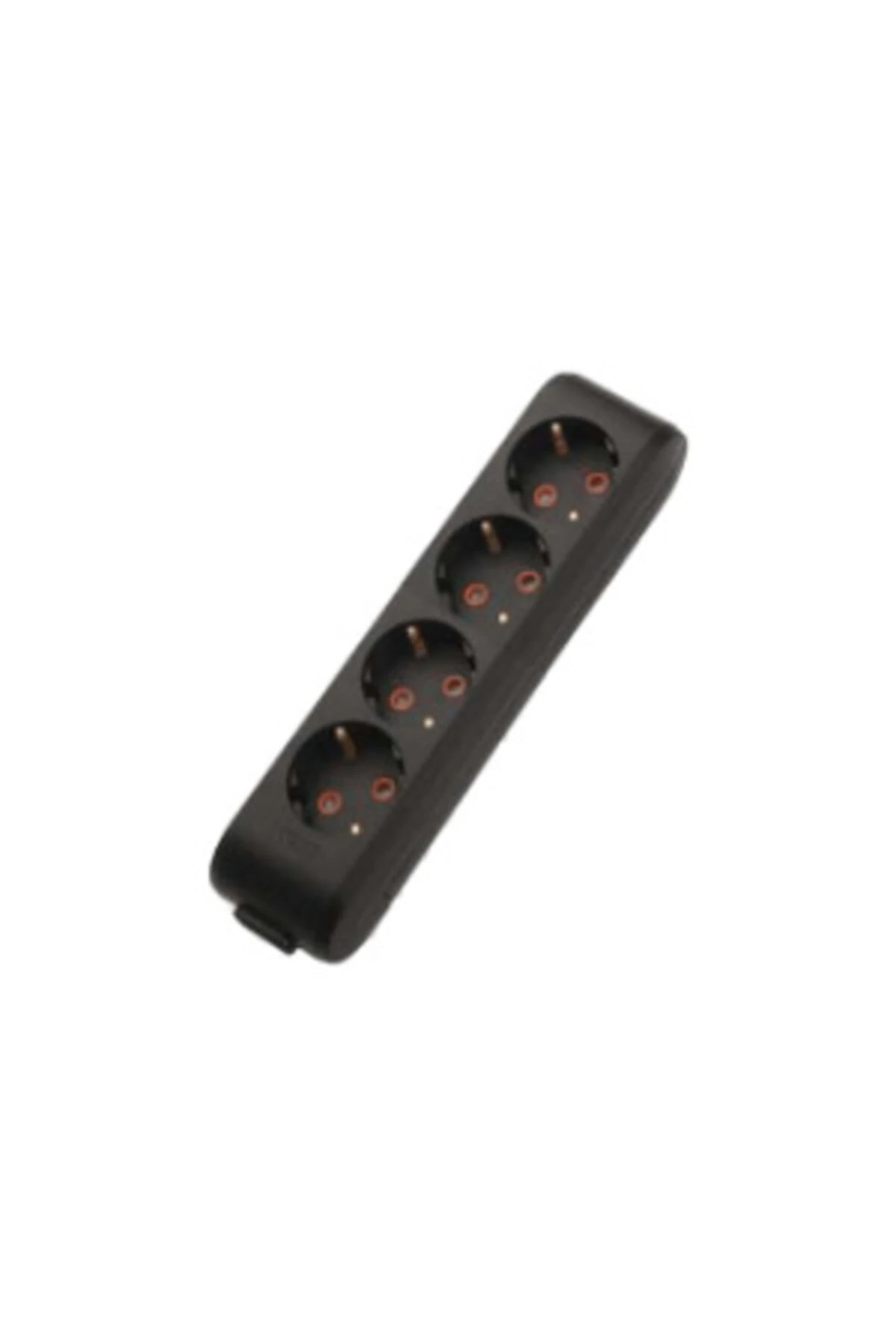 Multi-let 4lü Topraklı Klemensli Priz (siyah, Kablosuz)