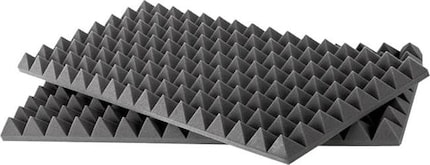 Piramit Sünger Antrasit 4 cm