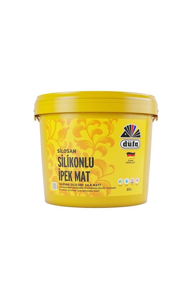 Silosan Silikonlu Ipek Mat Beyaz 15 L