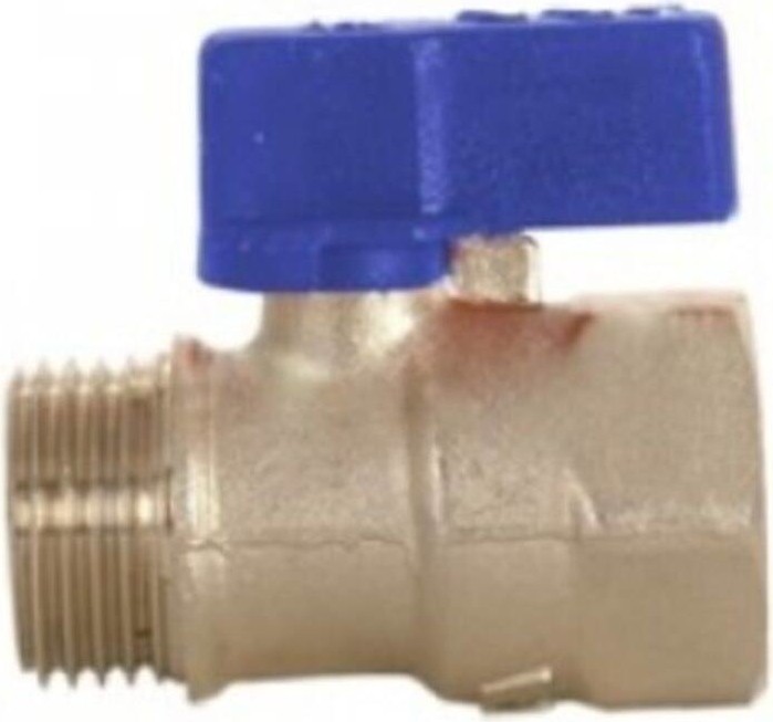 1/2" Mini Küresel Valf Mavi Iç Dış Vida 602122003