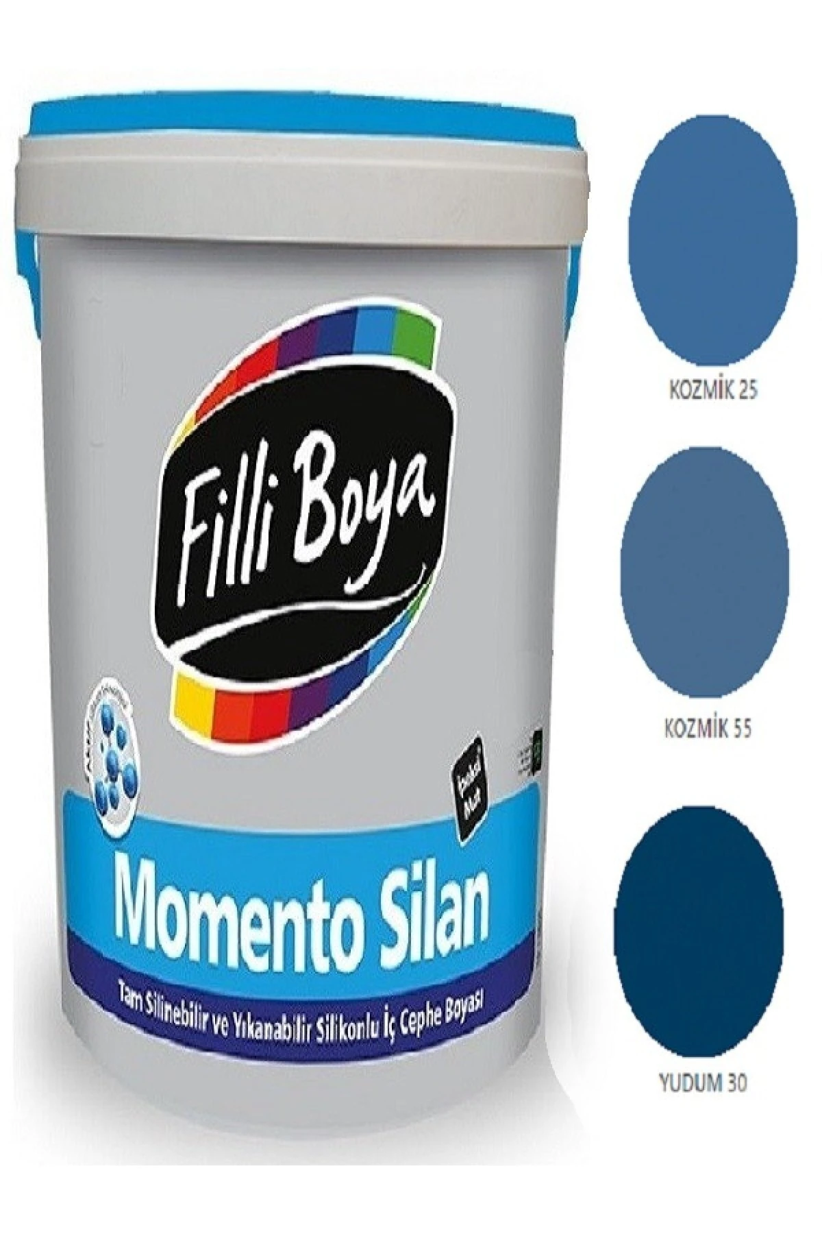 Filli Momento Silan Tam Silinebilir Yıkanabilir Silikonlu Ipek Mat Boya 15lt (kozmik 55)