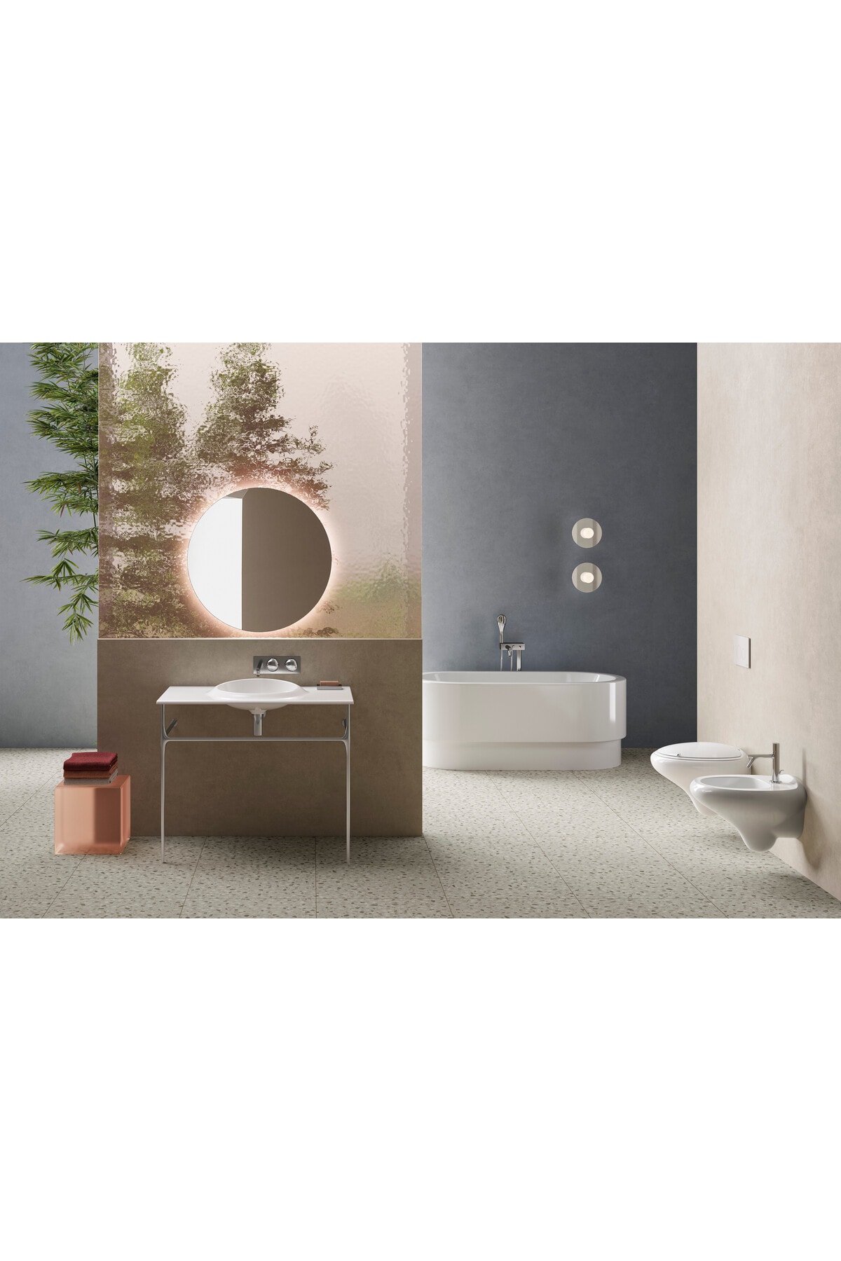 Origin A45159 Lavabo Sifon Seti, Simetrik, Rozetli, Krom