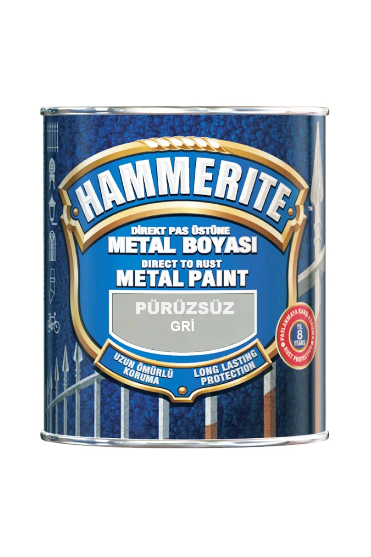 Hammerite Çekiçlenmiş Metal Boyası 750 ml.