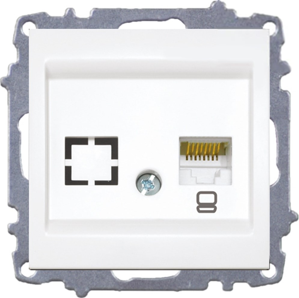 Zena Beyaz Data Priz Jaksız