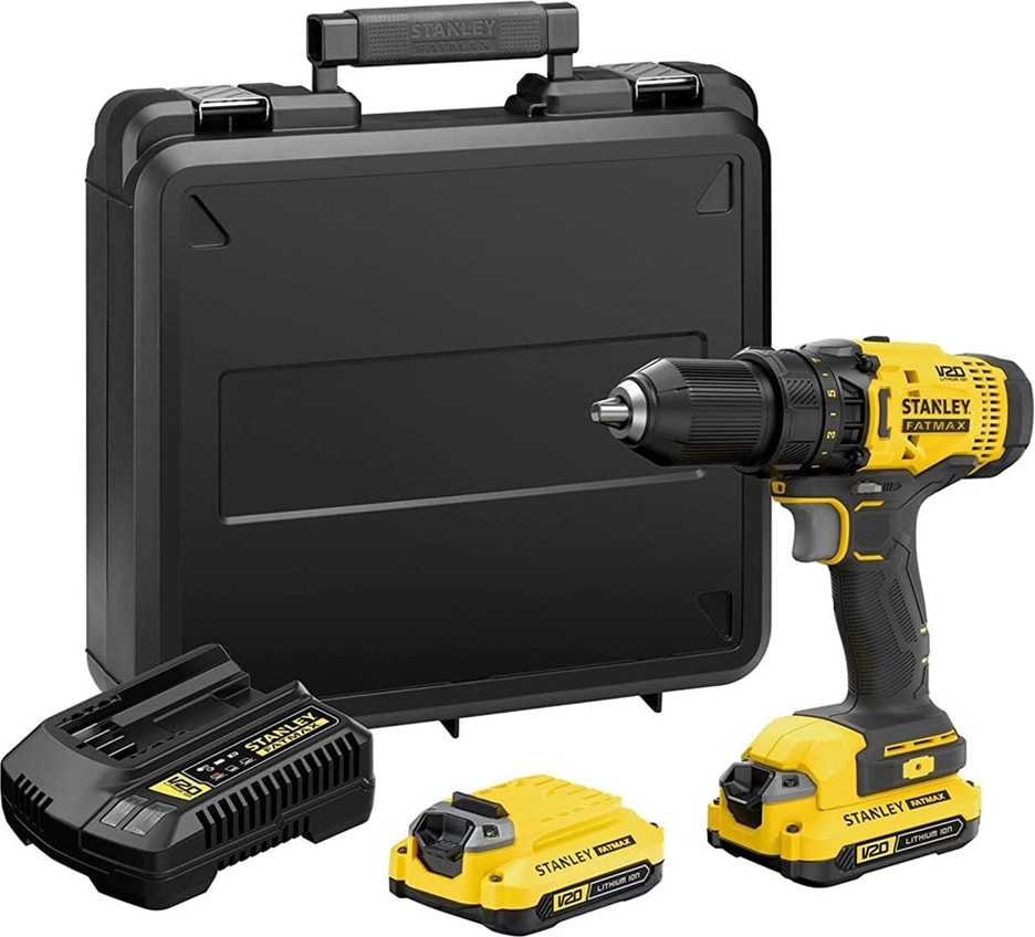 STANLEY SCD700D2K 18V 2.0Ah Li-Ion Çift Akülü Matkap
