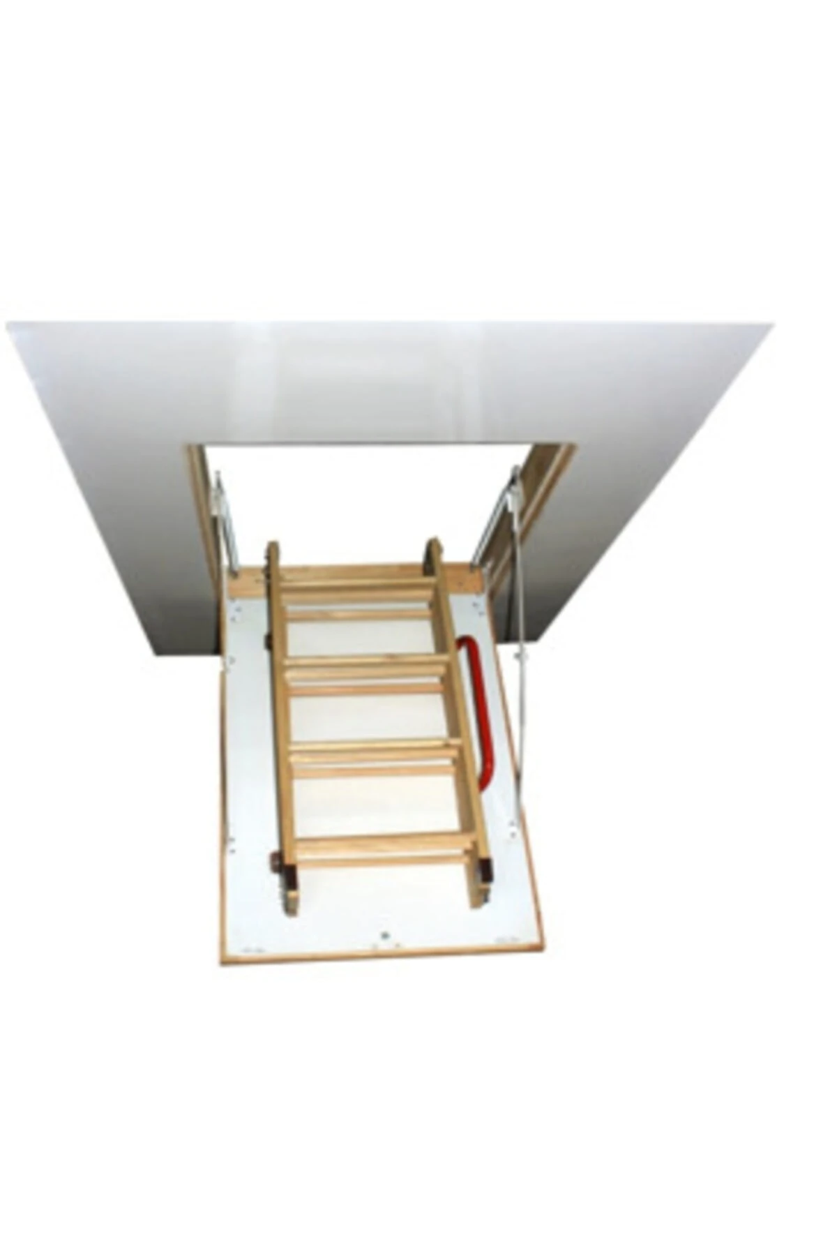 Ahşap Katlanır Çatı Merdiveni 60 X 110 Cm