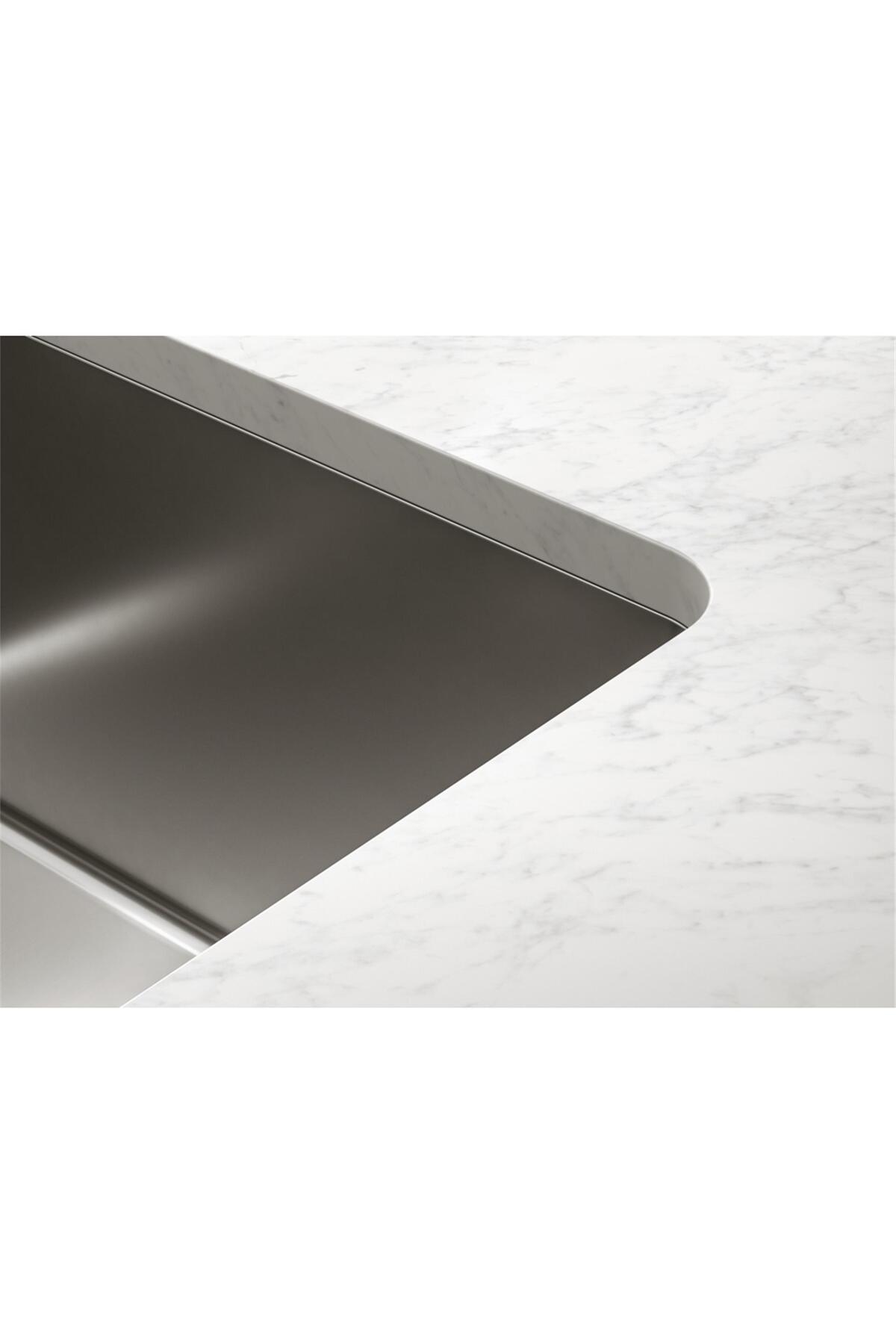 İnox Mythos Myx 110-50 Tek Gözlü Damlalıksız Eviye (122.0654.857)