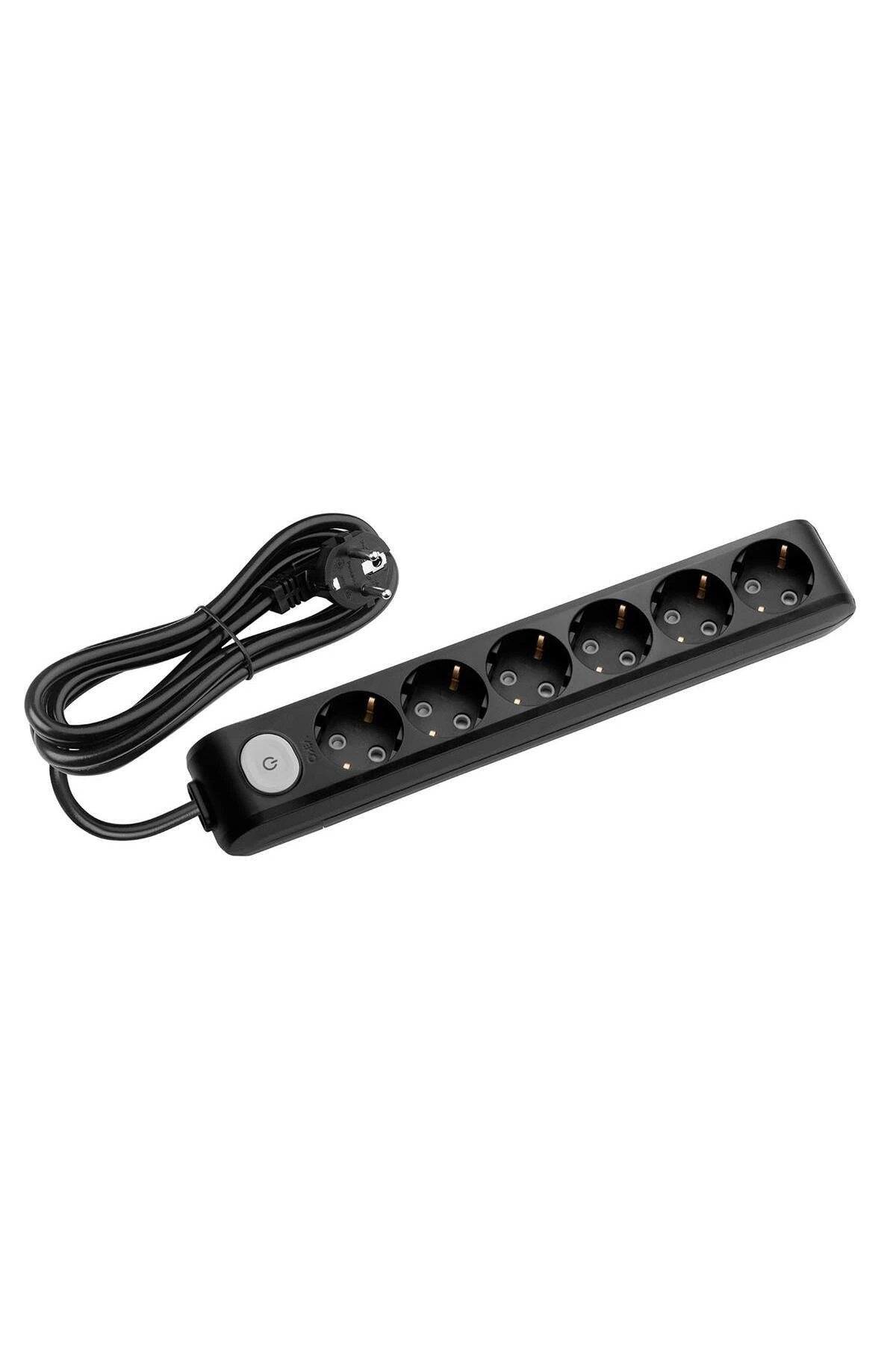 Multi-let Siyah Altılı Priz Anh Top Kab Ç.k. 3 Mt