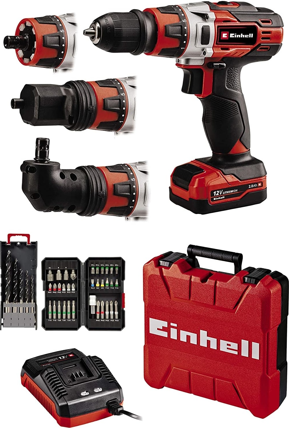 EİNHELL Te-Cd 12/1 3x-Li +39 (1X2,0AH), Akülü Vidalama