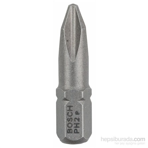 BOSCH - 100'Lü Paket - Ekstra Sert Seri Vidalama Ucu - Ph 2, 25 Mm